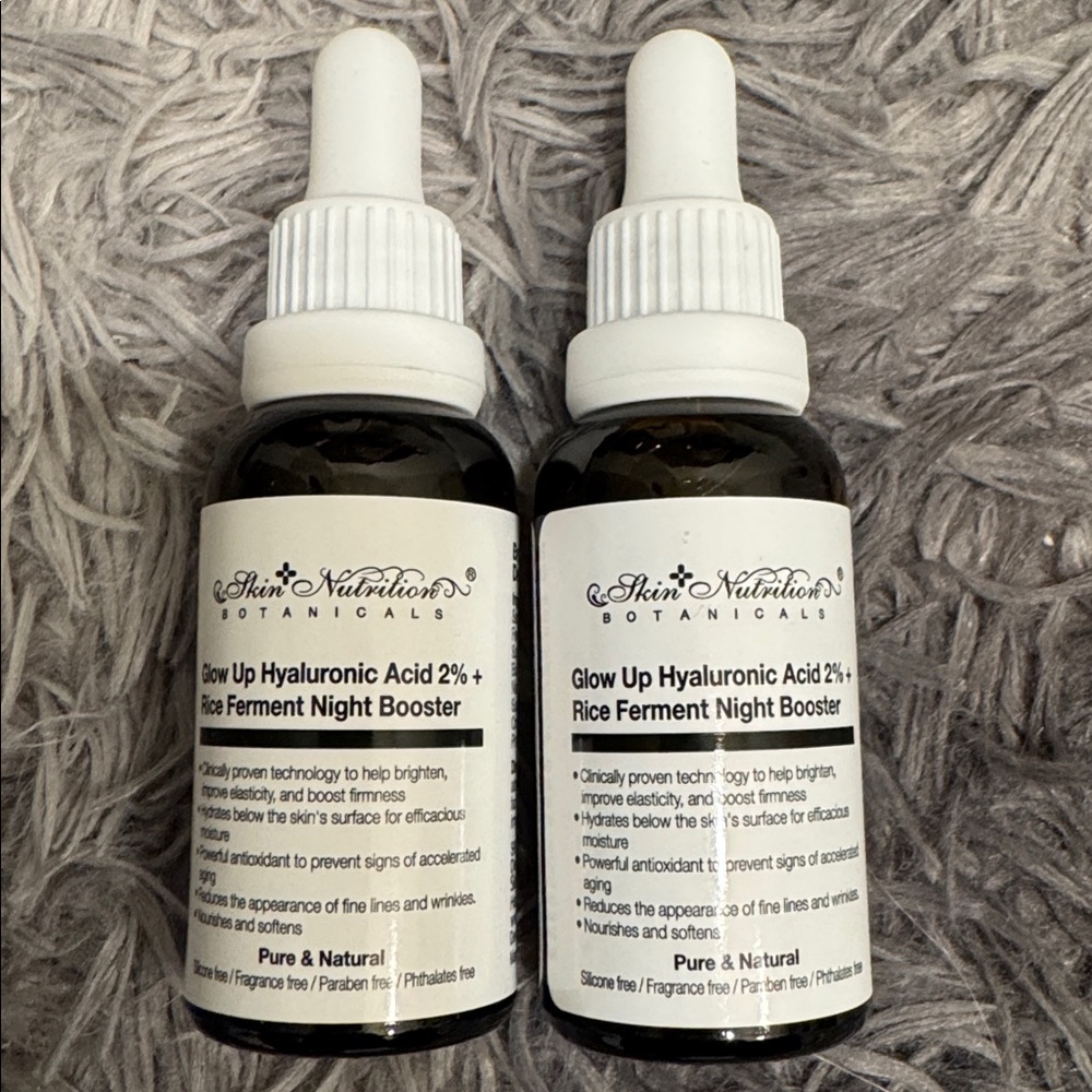 Glow Up Hyaluronic Acid+Rice Ferment Night Serum Set NEW 🏷️
